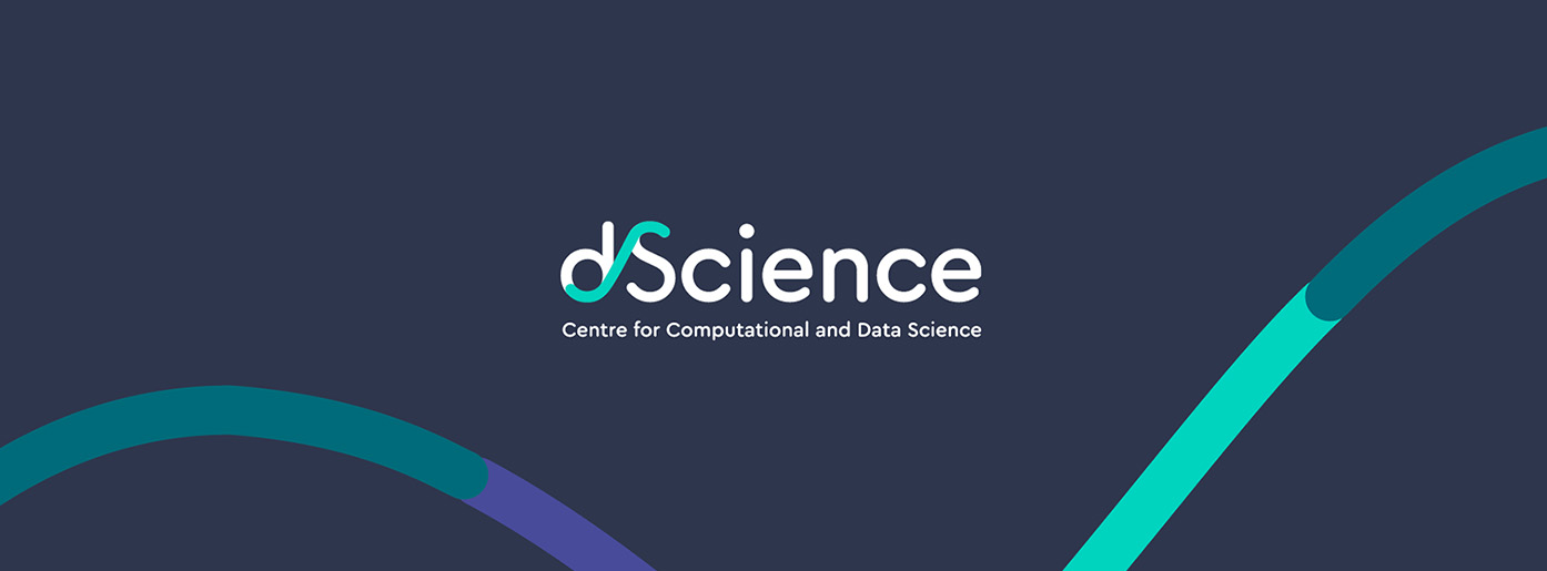 dscience banner with English text