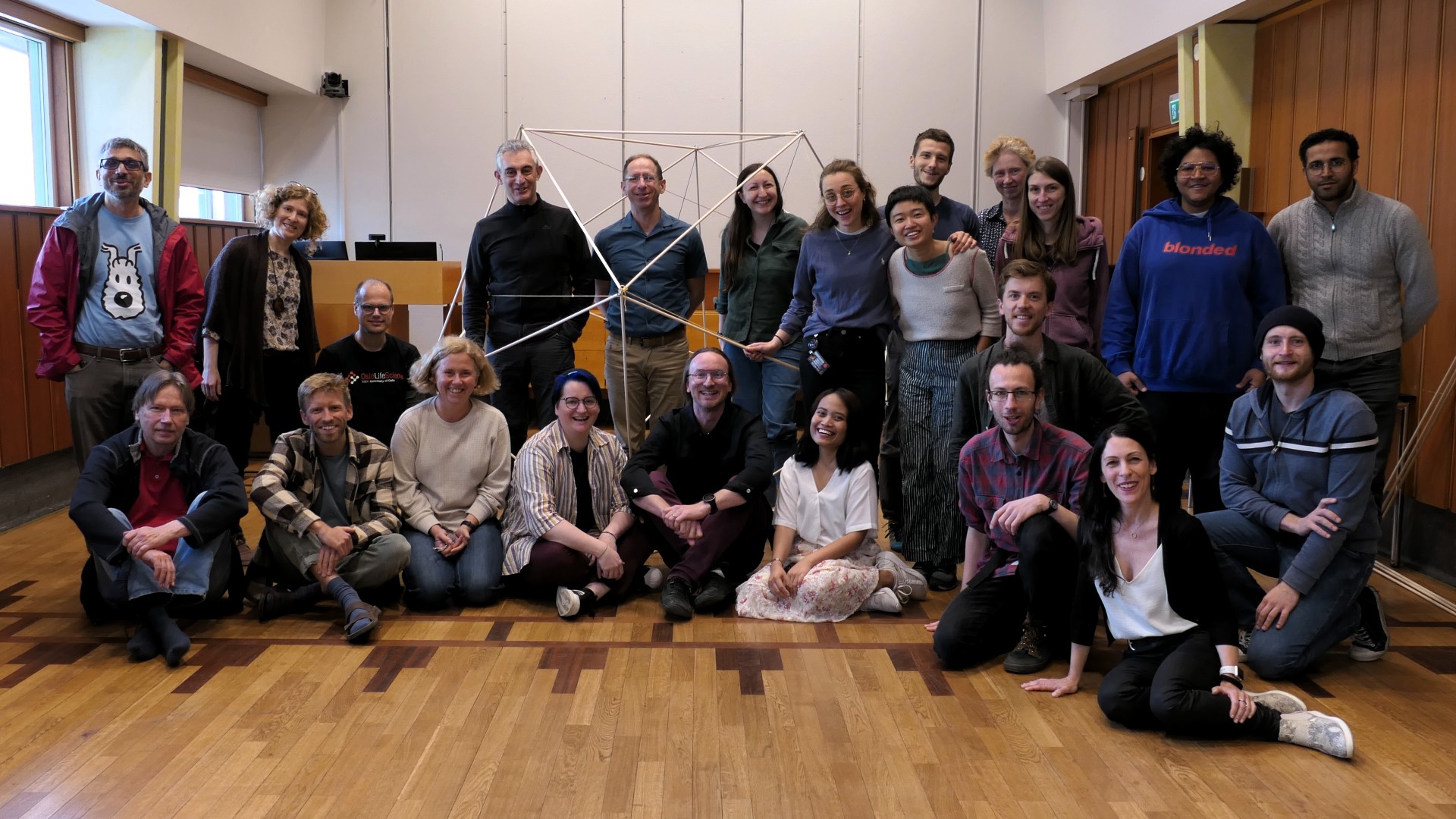 Some of the participants in the RITMO International Rhythm Rising Workshop, held in Oslo, 23-27 May 2022.