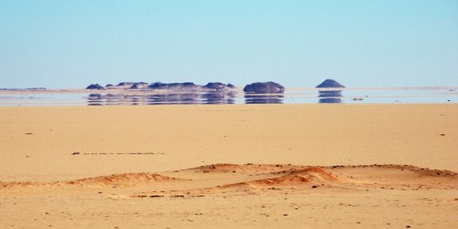 a desert mirage
